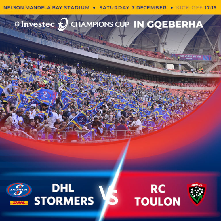 Vibrant Bok Boost For Dhl Stormers In Gqeberha Moment Illustration Vibrant Bok Boost For Dhl Stormers In Gqeberha Moment Illustration